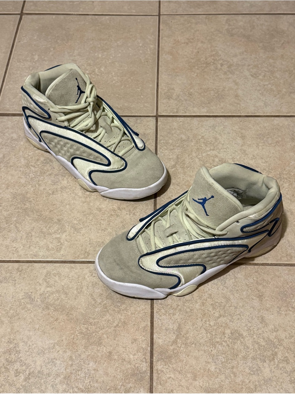 Nike Air Jordan OG Lime Ice Green Court Blue 133000-300  Sz10  Women's